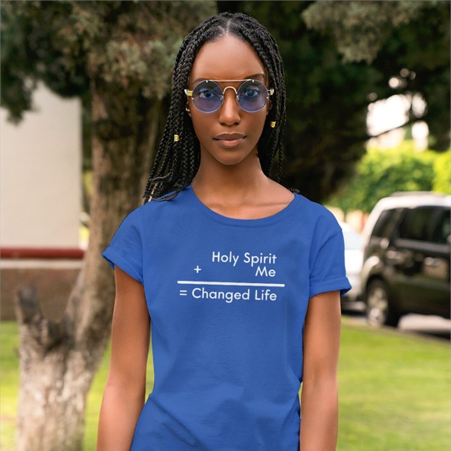 Holy Spirit Me Changed Life Tees Inioluwa