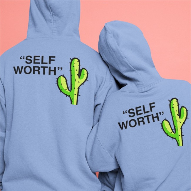 Wg Club Self Worth Hoodie Worthy Generation Wg Club Self Worth Long Sleeve