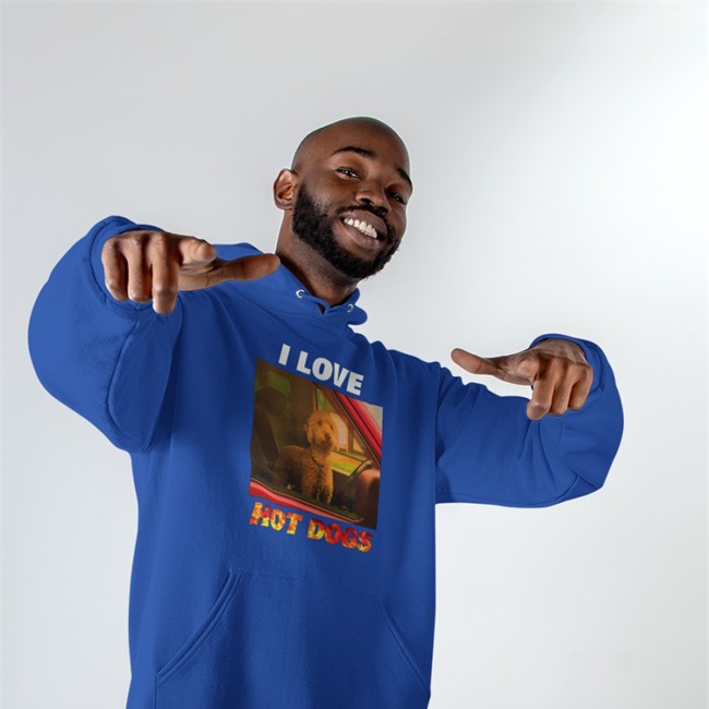 Shirts That Go Hard I Love Hot Dogs Hoodies