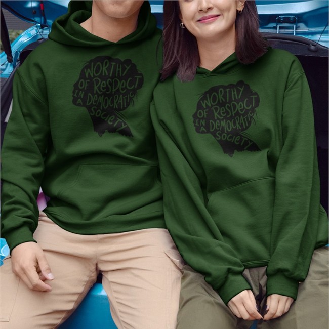 Vicky Miller Worthy Of Respect In A Democratic Society Long Sleeve Worthy Of Respect In A Democratic Society Cap Vicky Miller