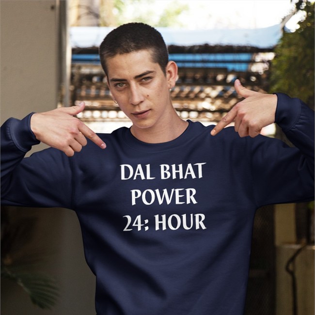 Dal Bhat Power 24 Hour Baseball Sleeve Tee Gordonramashray