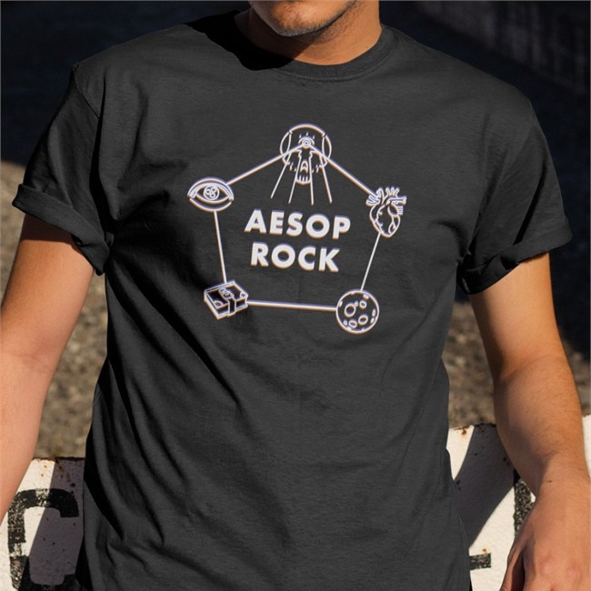 Aesoprock Merch Aesop Rock Icons Cap Black