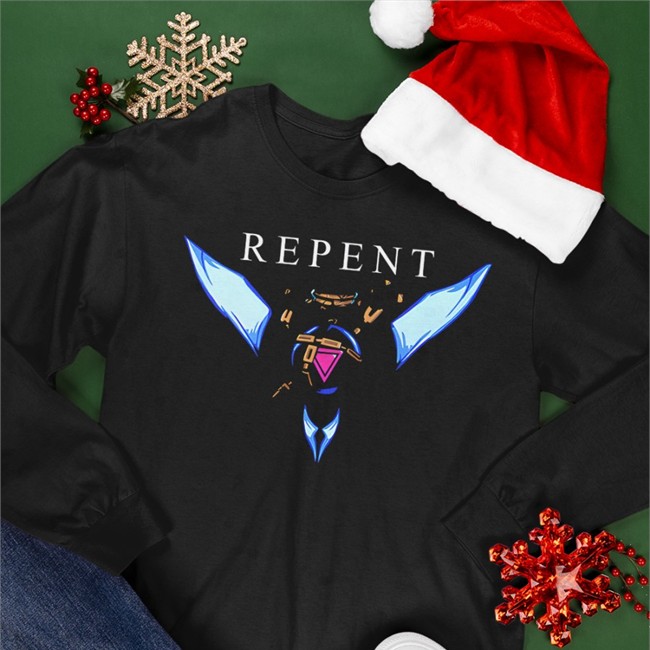 Dave @ Realms Deep New Blood Store Ultrakill Repent Shirt