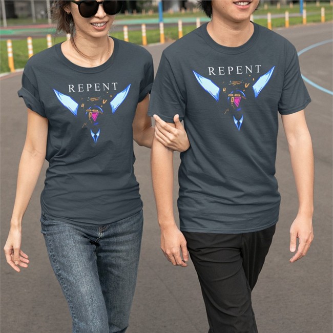 New Blood Store Dave @ Realms Deep Ultrakill Repent Shirt Ultrakill Repent Tee