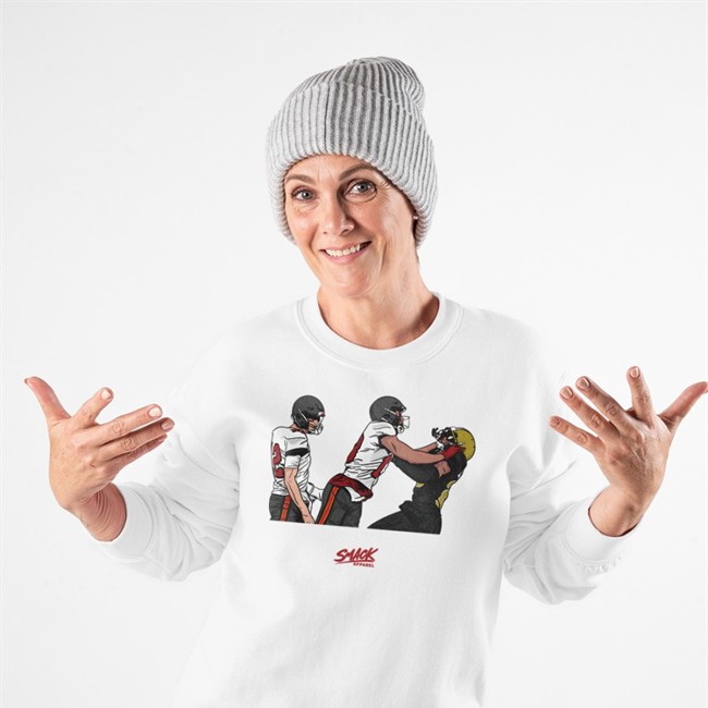 Smack Apparel Shop That's Our Quarterback Push Sweatshirt JennaLaineESPN