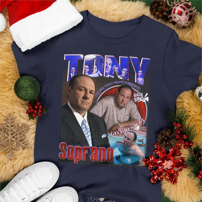 Tony Soprano Those Who Want Respect Give Respect TShirt Sopranos Central Tony Soprano Those Who Want Respect Give Respect Sweatshirt OrangePeelbeef