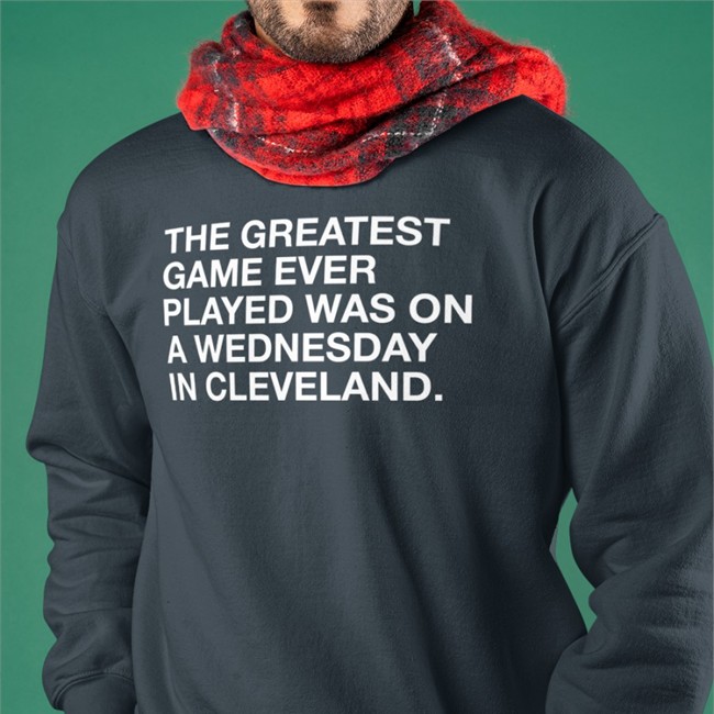 Obvious Shirts Shop The Greatest Game Ever Played Was On A Wednesday In Cleveland Long Sleeve South Bend Cubs Obvious Shirts Shop The Greatest Game Ever Played Was On A Wednesday In Cleveland Shirt South Bend Cubs