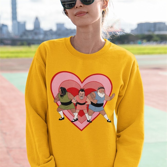 Oona Queer As Pirates Powerpuff Blackbeard's Crew Classic Sweatshirt Queeraspirates
