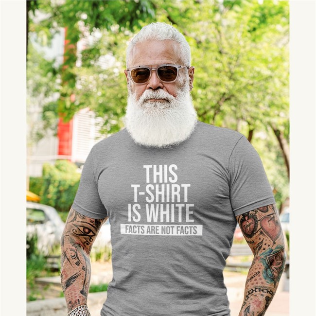 Kadak Merch This T-Shirt Is White Facts Are Not Facts Cap