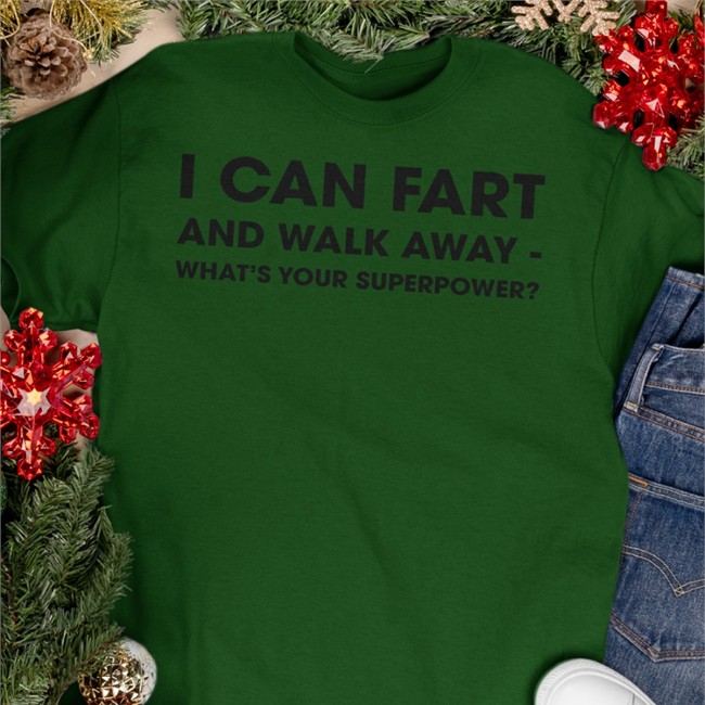 Mil I Can Fart And Walk Away What’S Your Superpower Shirt Shinlchiro I Can Fart And Walk Away What’S Your Superpower Shirt