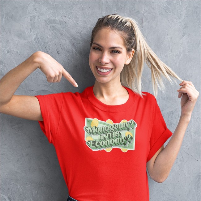 Monogamy In This Economy T Shirt Polyamfam Merch Polyamory