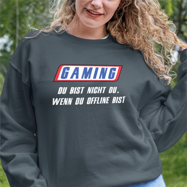 Gaming Du Bist Nicht Du Wenn Du Offline Bist Long Sleeve T Shirt Mahluna