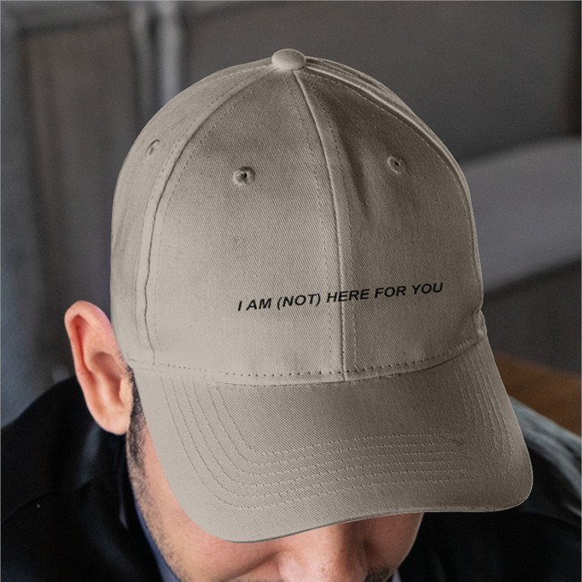 MoonIqgts I Am Not Here For You shirt White