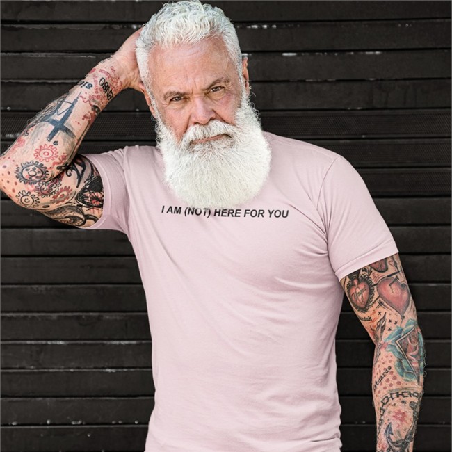 White I Am Not Here For You shirt MoonIqgts MoonIqgts I Am Not Here For You shirt White