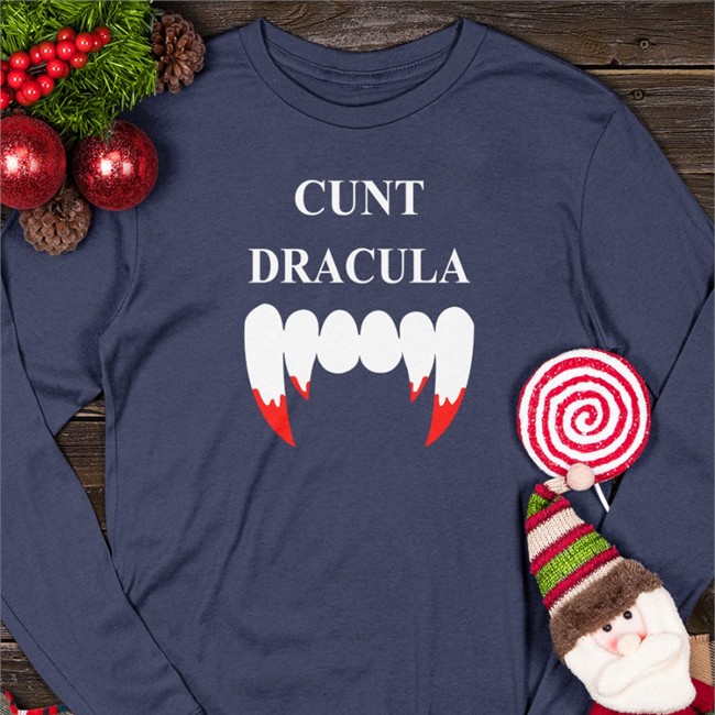 Cunt Dracula Tee Shirtsthtgohard Black Cunt Dracula T-Shirt