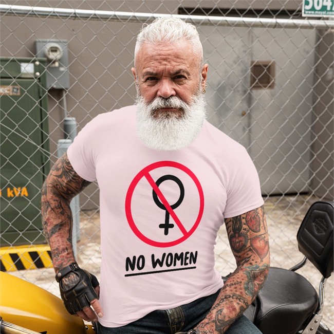 No Women T Shirts Boople Art Female Gender No Women Shirt Boople Art