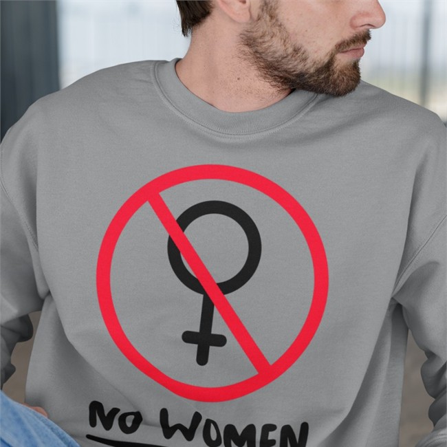 Female Gender No Women Hoodie