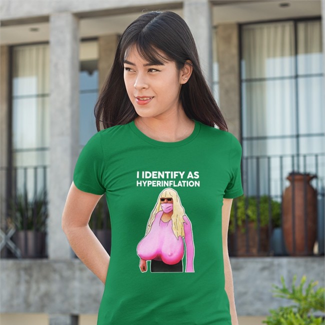 I Identify As Hyperinflation Shirt Black