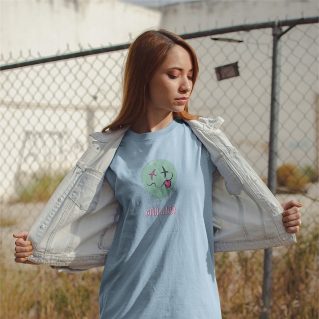 Still A Kid Crewneck Sweatshirt Katrina Stuart Level 23