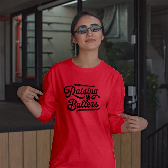 Levelup Raising Ballers T Shirt Astrosteacher84 White