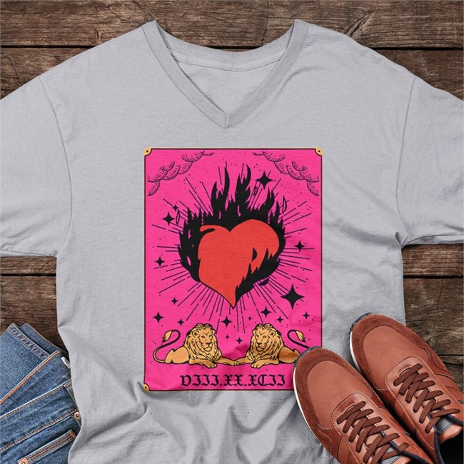 Demi Lovato Store Burning Heart Shirt