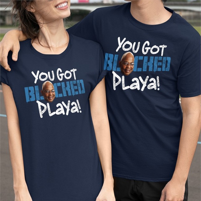 New Prowrestlingtees Merch You Got Blocked Playa Shirt Pwtees Black