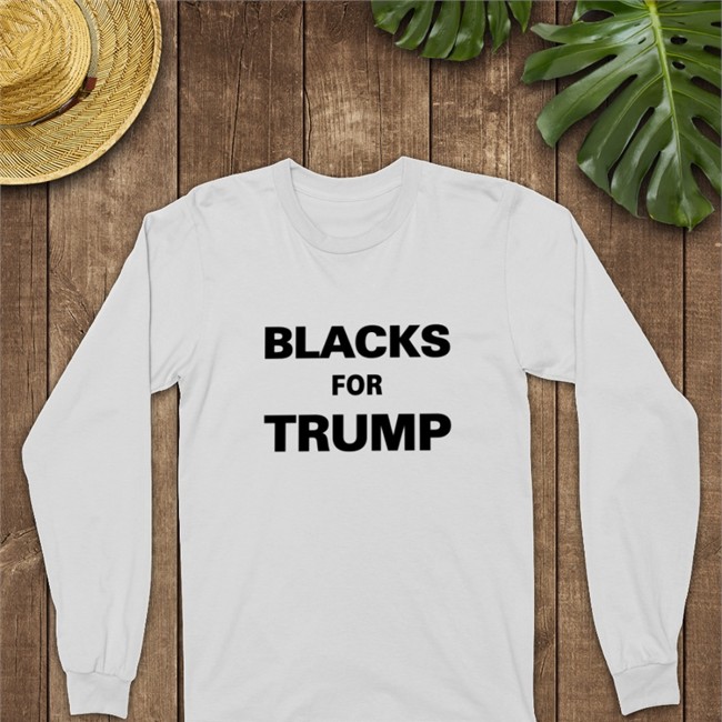 Blacks For Trump Shirt Dark Straffin Blacks For Trump Shirt Lyndastraffin Blacks For Trump Zip Up Hooded Lyndastraffin