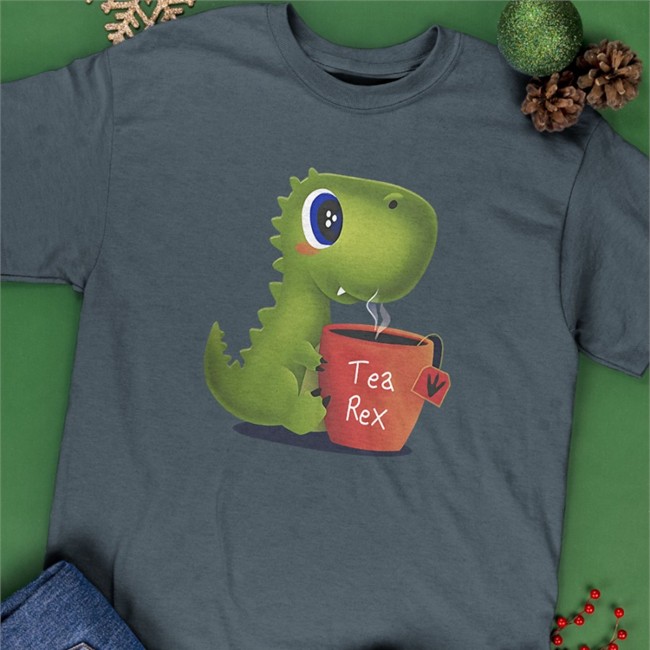 Qwertee Merch Tea Rex Tees Qwertee