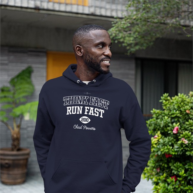Think Fast Run Fast Hoodie
