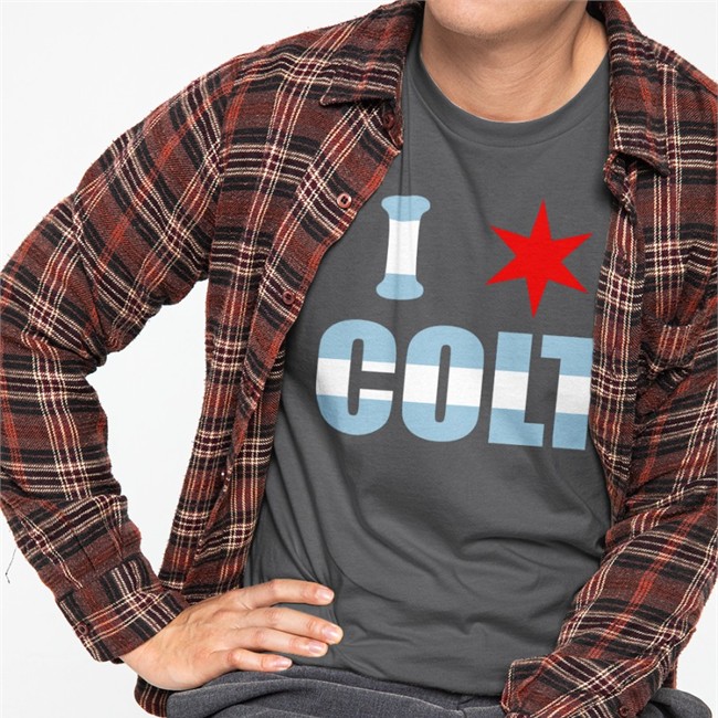 Aew Shop Pro Wrestling Tees Store Chicago Flag I Colt Shirt Colt Cabana