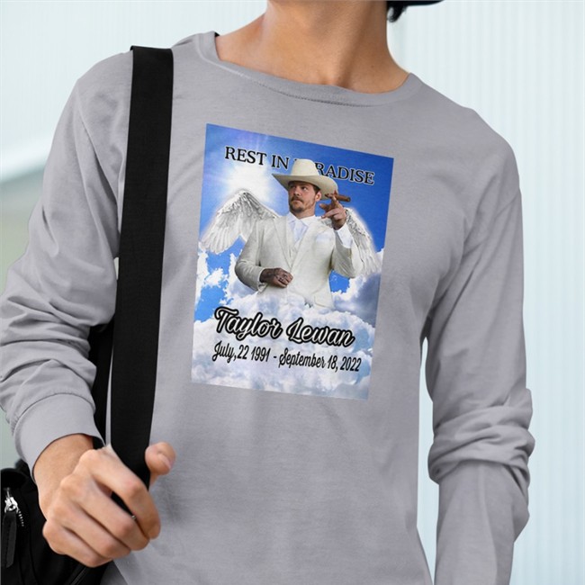 Barstoolsports Shop Merch Rest In Paradise Taylor Lewan July 22 1991 September 18 2022 Shirt 2022 BussinWTB