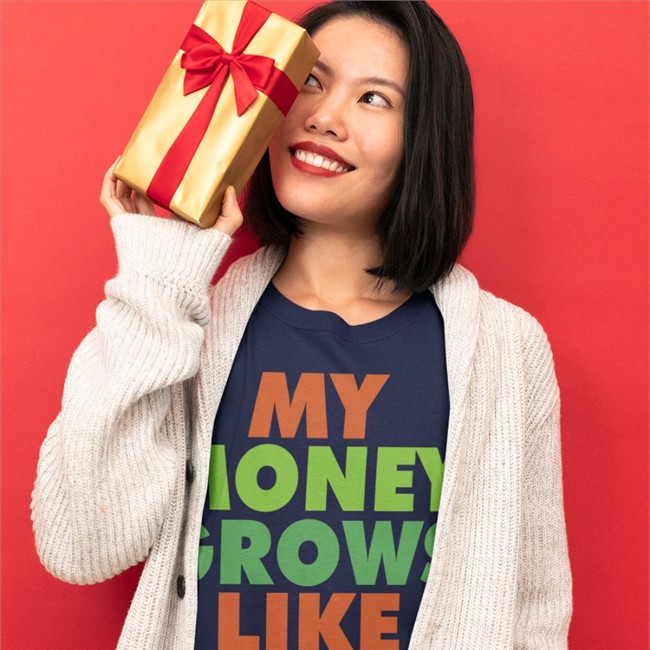 My Money Grows Like Grass Tee Riley Senpai Best Seller My Money Grows Like Grass Shirt Riley Senpai