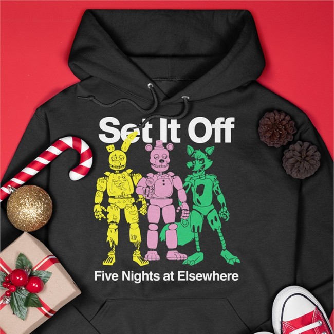 Set It Off Five Nights At Elsewhere Shirts Mr Clay1983 Set It Off Five Nights At Elsewhere Shirt Set It Off Merch Mr Clay1983