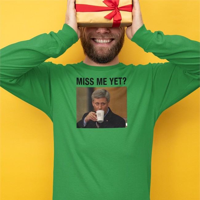 Canada Proud Store Stephen Harper Miss Me Yet Shirt