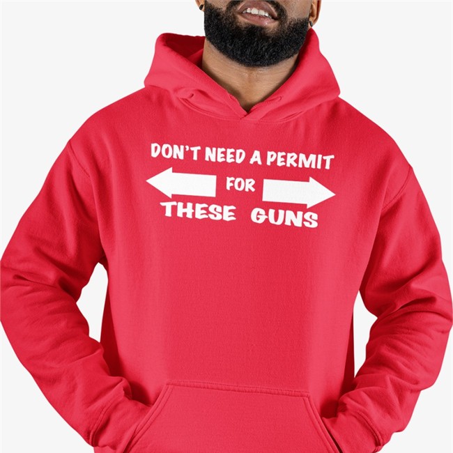 Don't Need A Permit For These Guns Tee Shirt Evan Peters