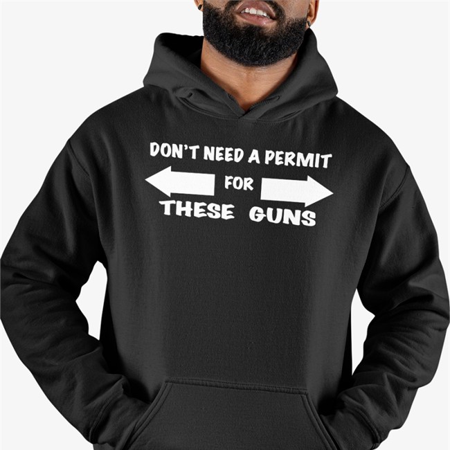 Evan Peters Don't Need A Permit For These Guns T Shirt Evansfiles Evan Peters Don't Need A Permit For These Guns Shirts