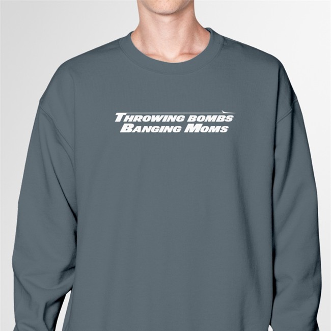 Barstool Store Throwing Bombs Long Sleeve Tee KFCBarstool