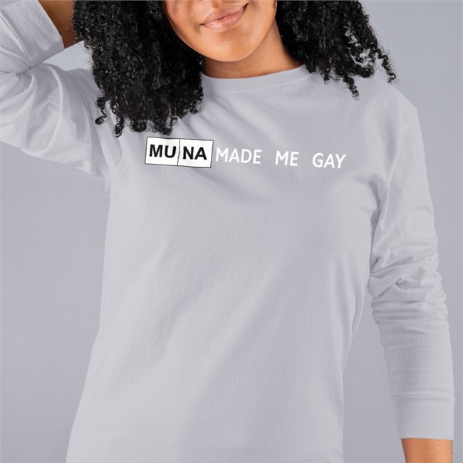 Jeff Heimbrock Muna Made Me Gay T Shirt WhereisMUNA
