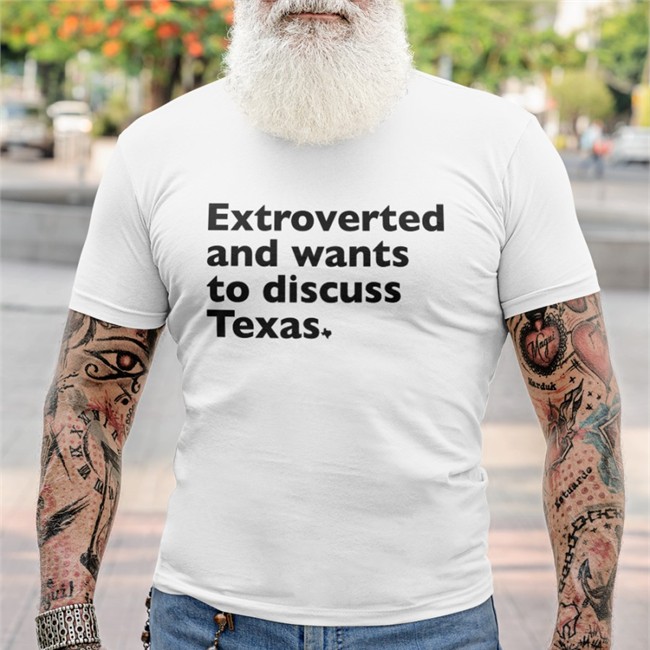 Txhumor Nathan Ryan Extroverted And Wants To Discuss Texas Long Sleeve Shirt