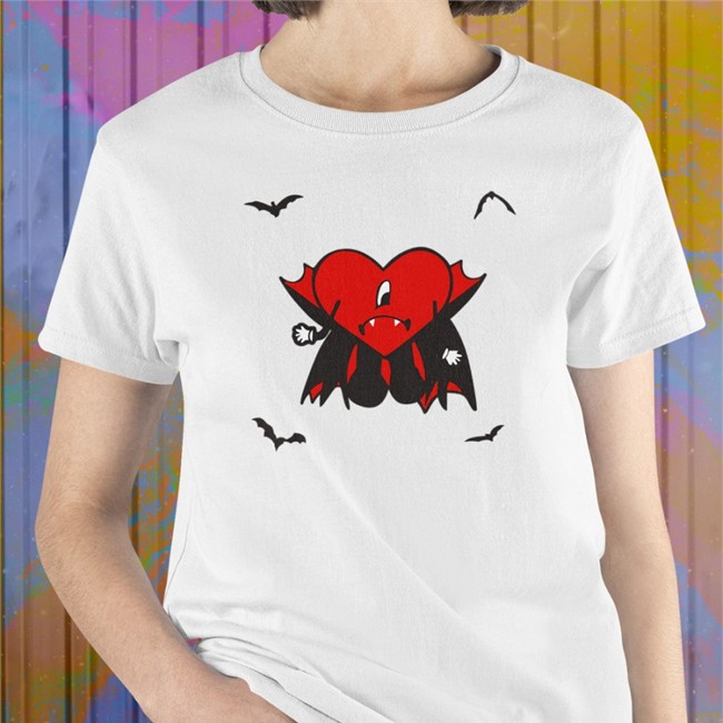 Vampire Heart Long Sleeve Shirt Vampire Heart Crewneck Sweatshirt