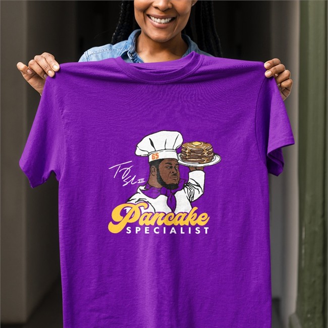 Charlie Hustle Merch Trey Smith Pancake Specialist Sweatshirts Charlie Hustle Merch Trey Smith Pancake Specialist Tee The Pancake Specialist Victory Monday