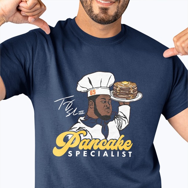 Trey Smith Pancake Specialist Shirt The Pancake Specialist Victory Monday Charlie Hustle Merch