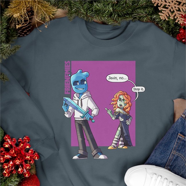iJack-o-Lantern Merch iJevin And Cleo Frienemies Hoodie