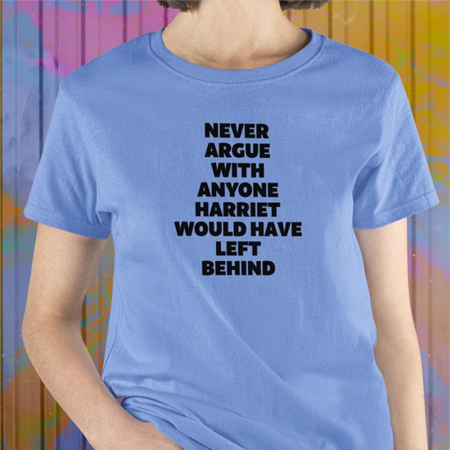 Grey Never Argue With Anyone Harriet Would Have Left Behind Sweatshirt Marc Lamont Hill