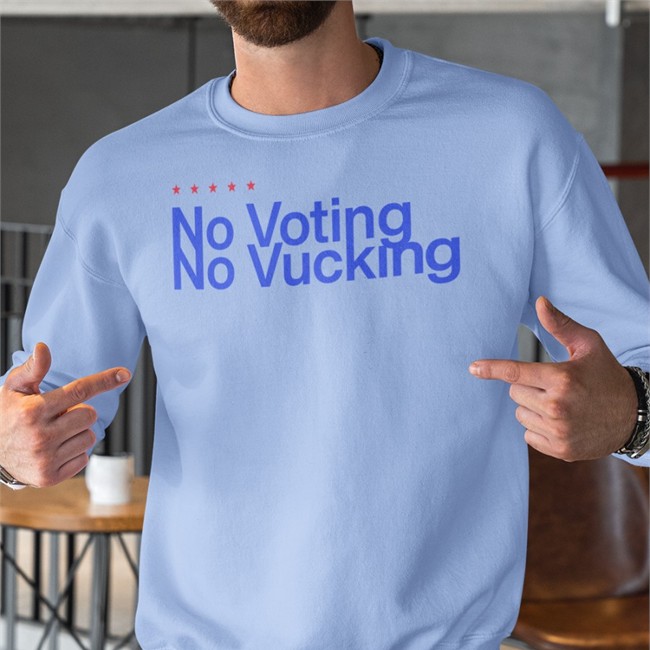 Trina And Saucy Santana No Voting No Vucking Tee Shirt