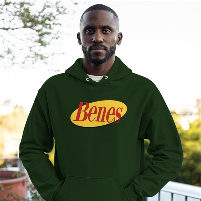 Benes Shirt Blue Benes Long Sleeve