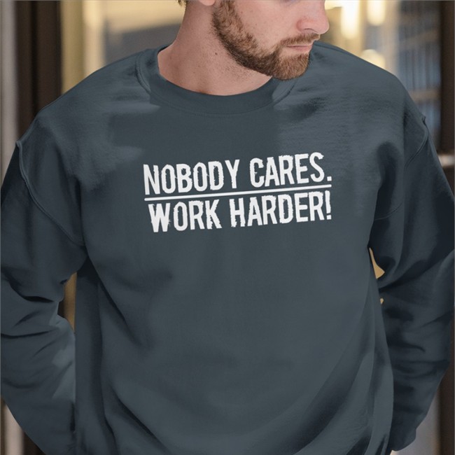 Lamar Jackson Nobody Cares Work Harder Shirt Mac Conwell