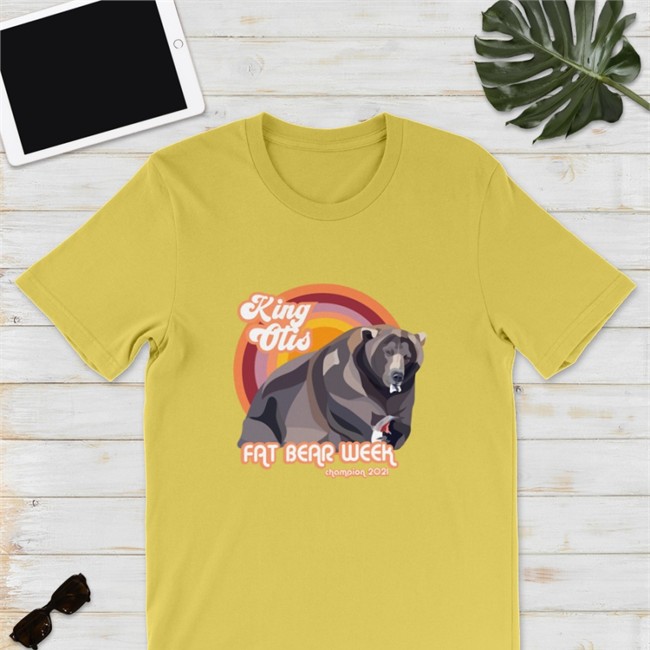 Fat Bear Week Merch 2021 King Otis Tank Top