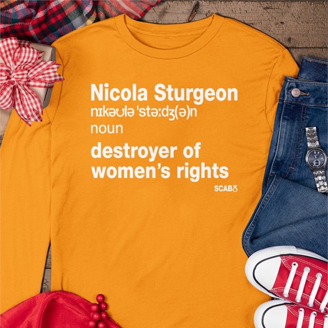 Jk Rowling Nicola Sturgeon Destroyer Of Women’s Rights T Shirt Black
