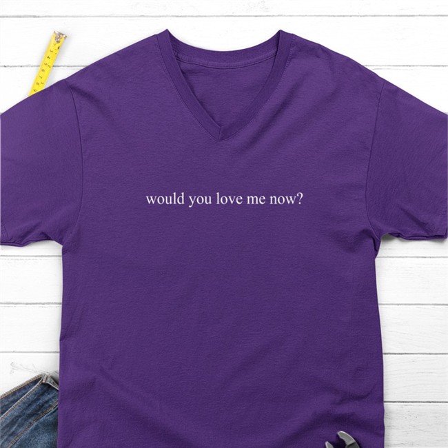 Would You Love Me Now Tee Shirt Joshua Bassett Merch Would You Love Me Now Tee Shirt Joshuabassettmerch